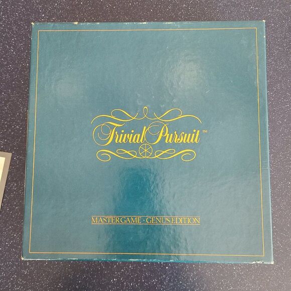 Trivial Pursuit Master Game Genus Edition 1981 Complete Vintage Original Game - Picture 9 of 16